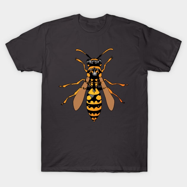 Wasp T-Shirt by Ink.Yus